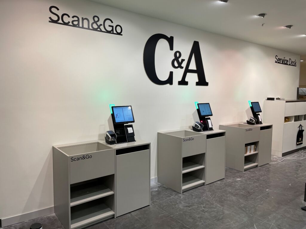 C&A Hürth - Scan & GO Checkout