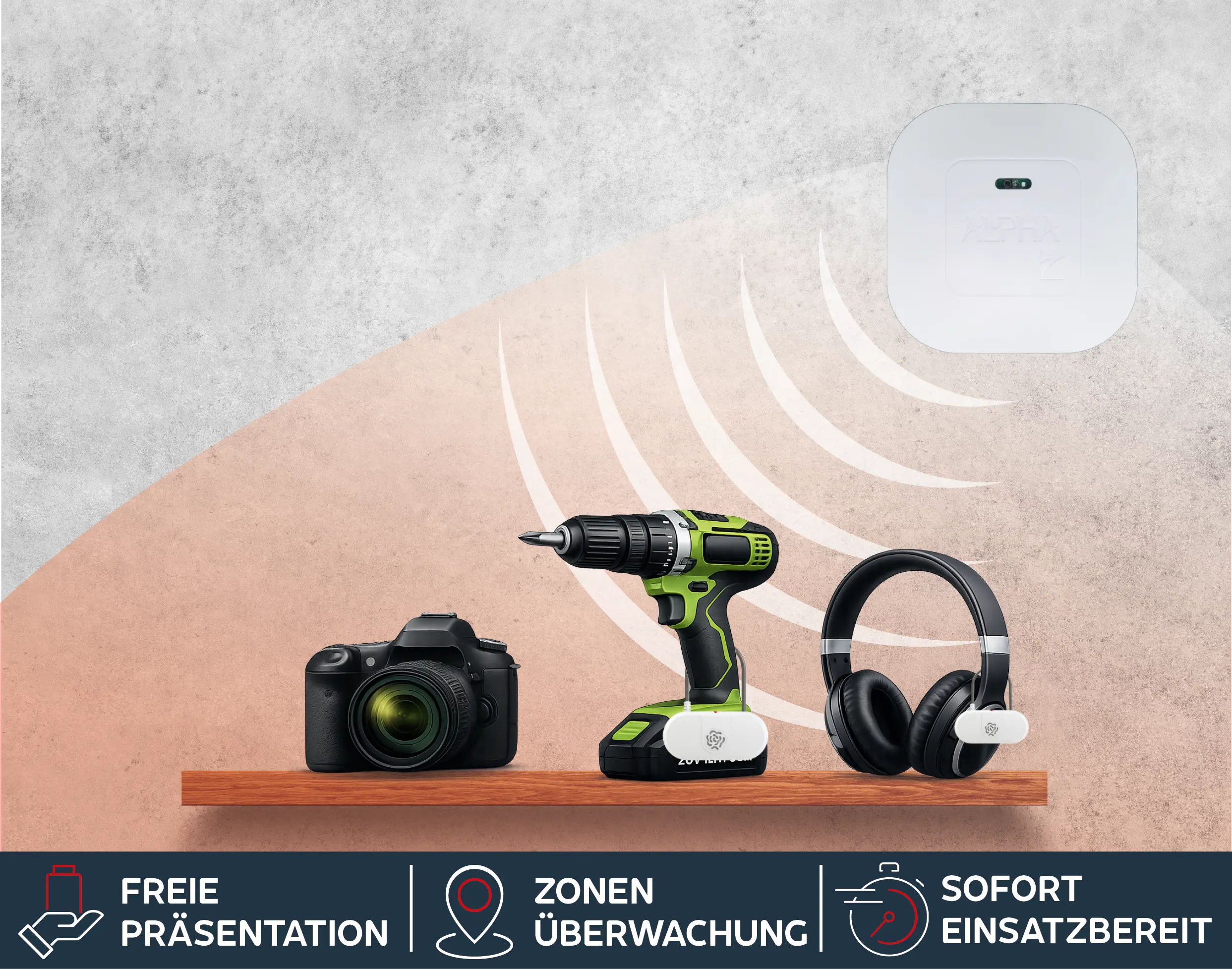 Zone Produkte in Sicherung