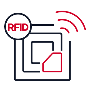 Symbol für RFID-Etiketten
