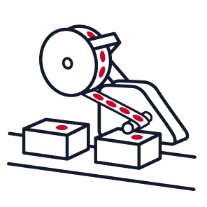 Symbol für Kennzeichnung am Produktionsort