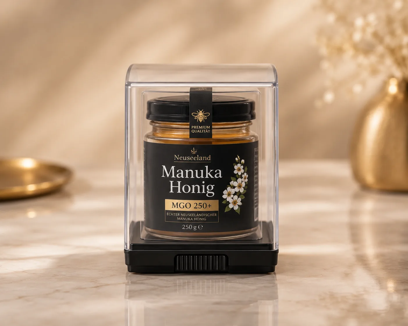 Produktsicherung für Manuka Honig im Alpha Keeper