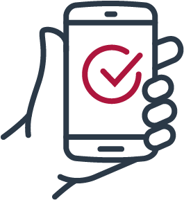 Symbol für Produktauthentifizierung