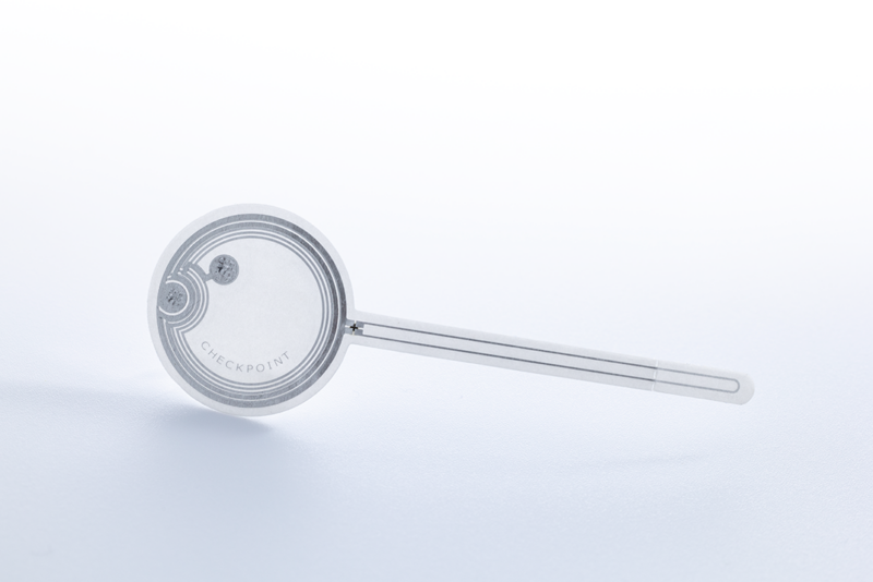 NFC-Etikett Eyewall Tamper mit Öffnungserkennung