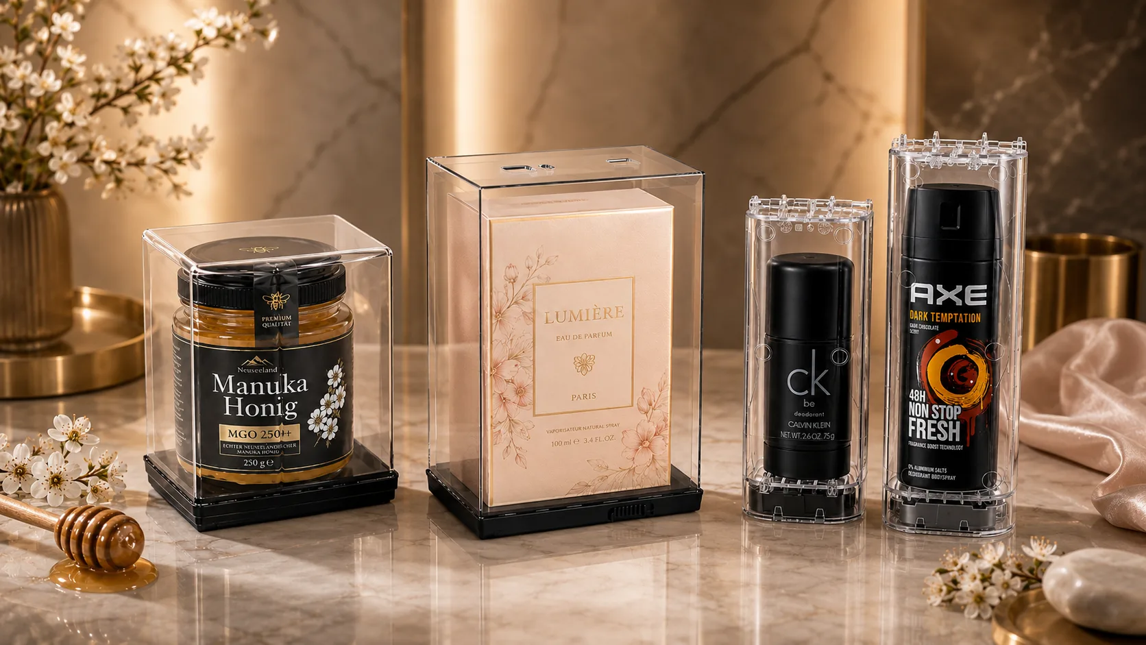 Warensicherung für Drogerie und Kosmetik