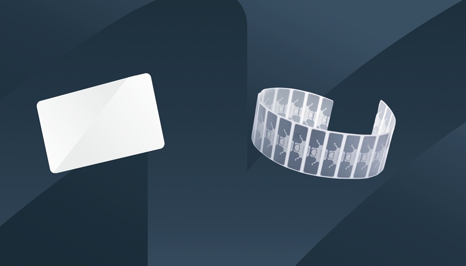 Etiquette RFID et carte RFID