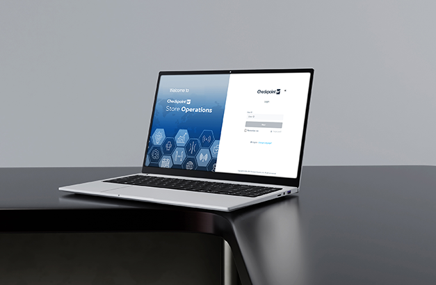 Page d'accueil de la Plateforme SaaS Checkpoint Store Operations
