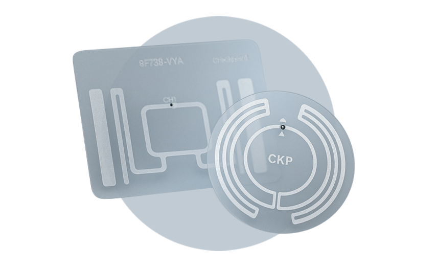 RFID labels designed by Checkpoint Systems