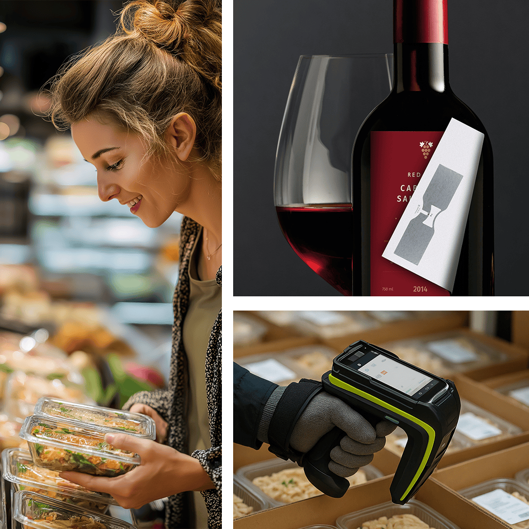 4-Food & Beverage RFID solutions for the food and beverage industry designed by Checkpoint Systems