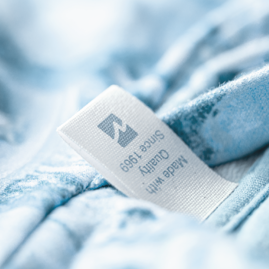 Photo of Printed Fabric Labels