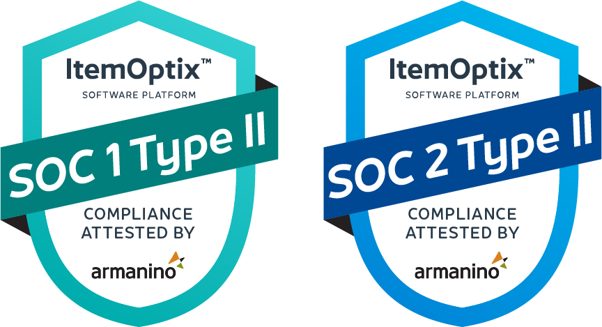 SOC 1 and SOC 2 type II achived by ItemOptix