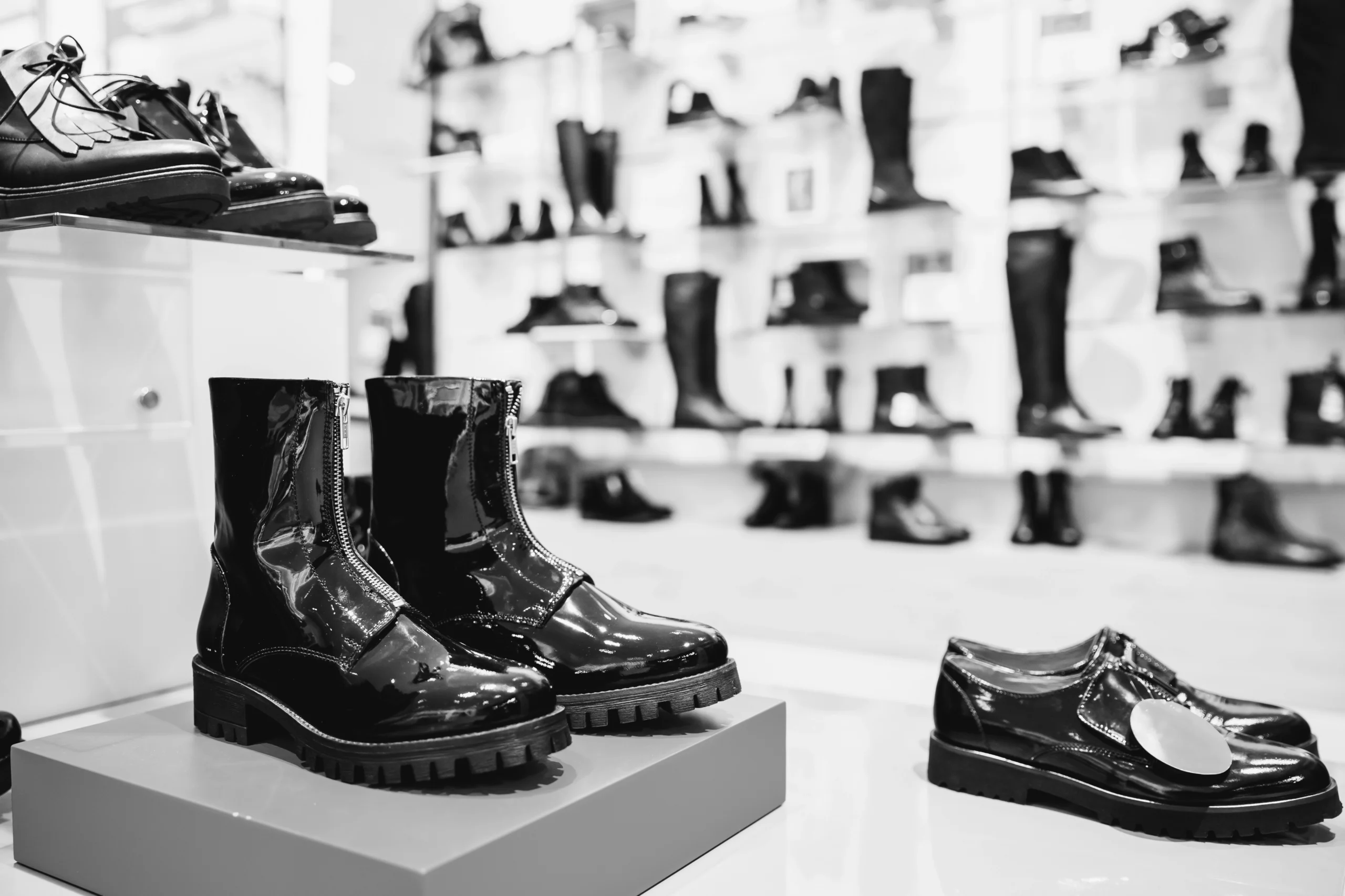 shoes in store